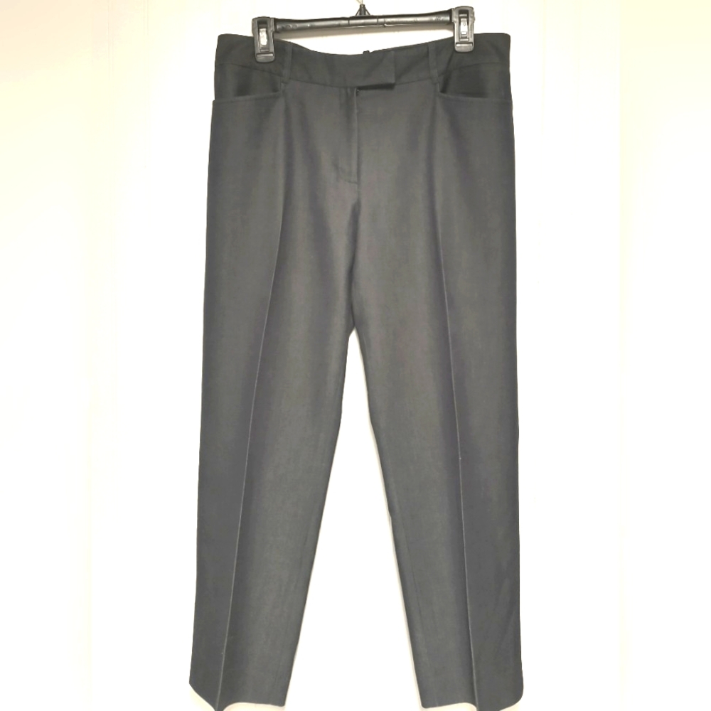Women's Tahari Classic Dress Pants Charcoal Gray Size 10